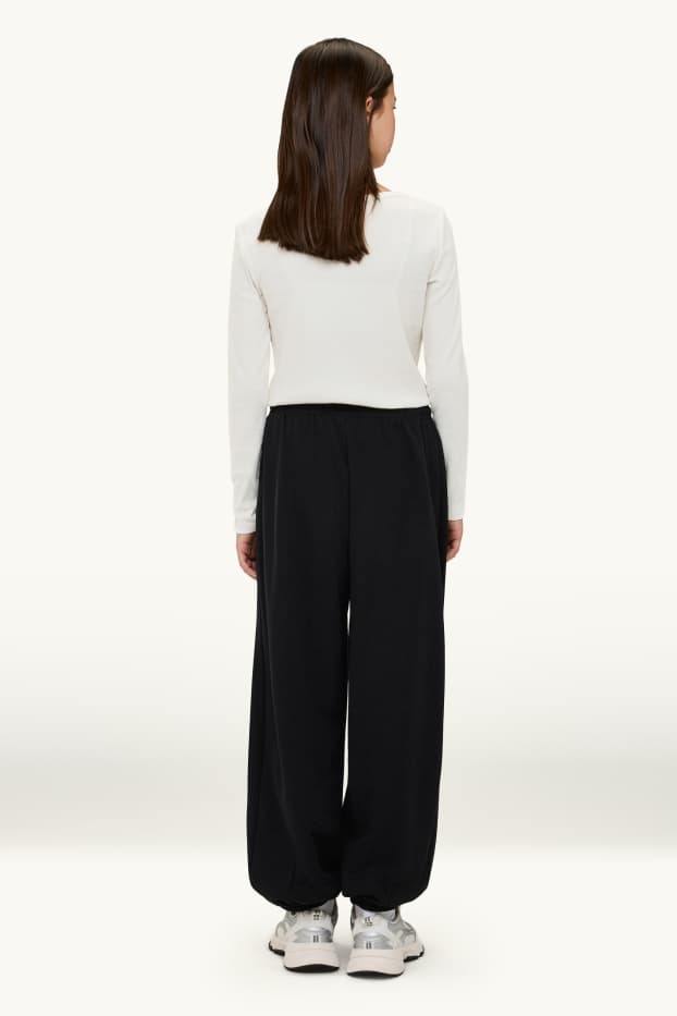 Bambine - Pantaloni sportivi - nero