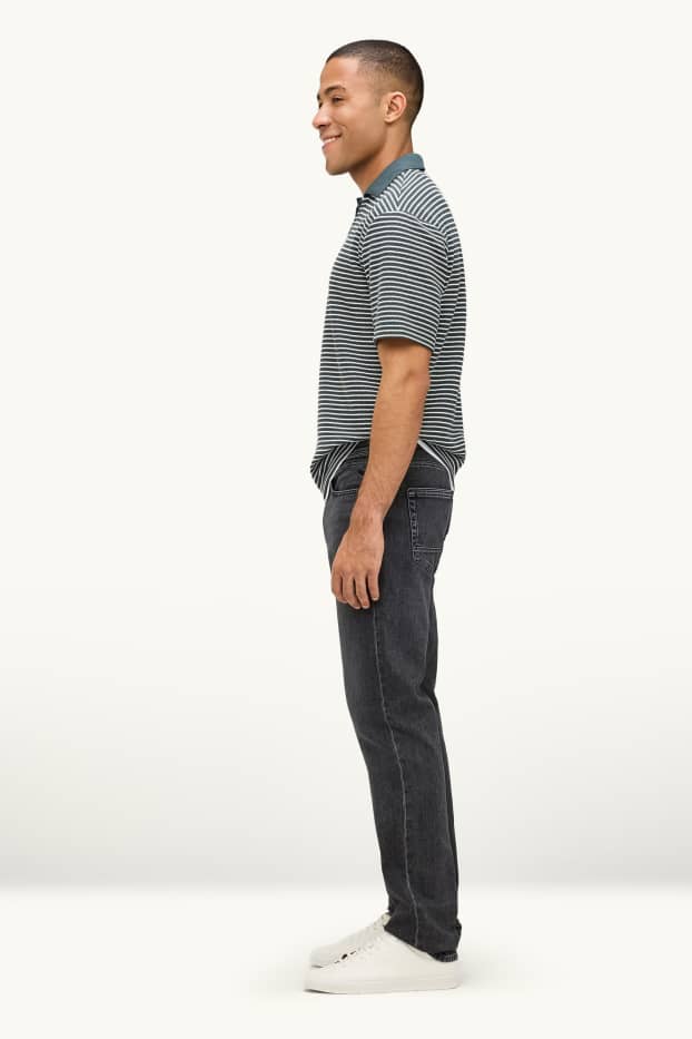 Hommes - Straight jean - jean gris foncé