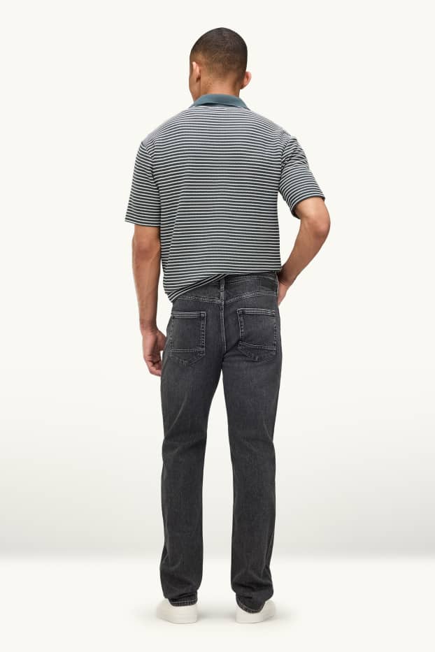 Hommes - Straight jean - jean gris foncé