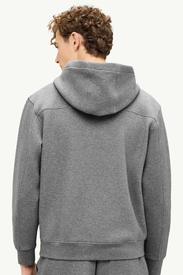 Men - Hoodie - gray-melange