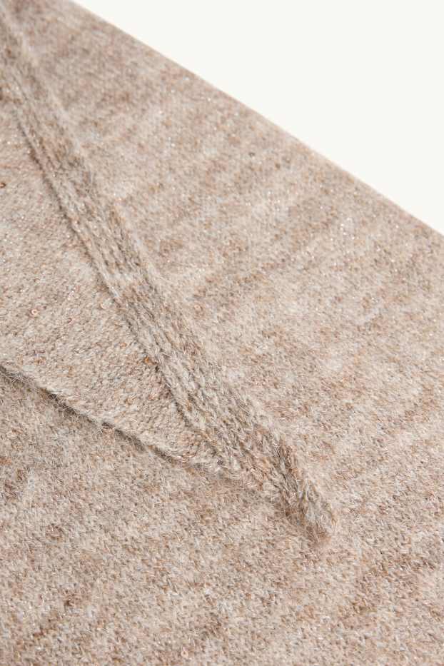 Damen - Schal - taupe