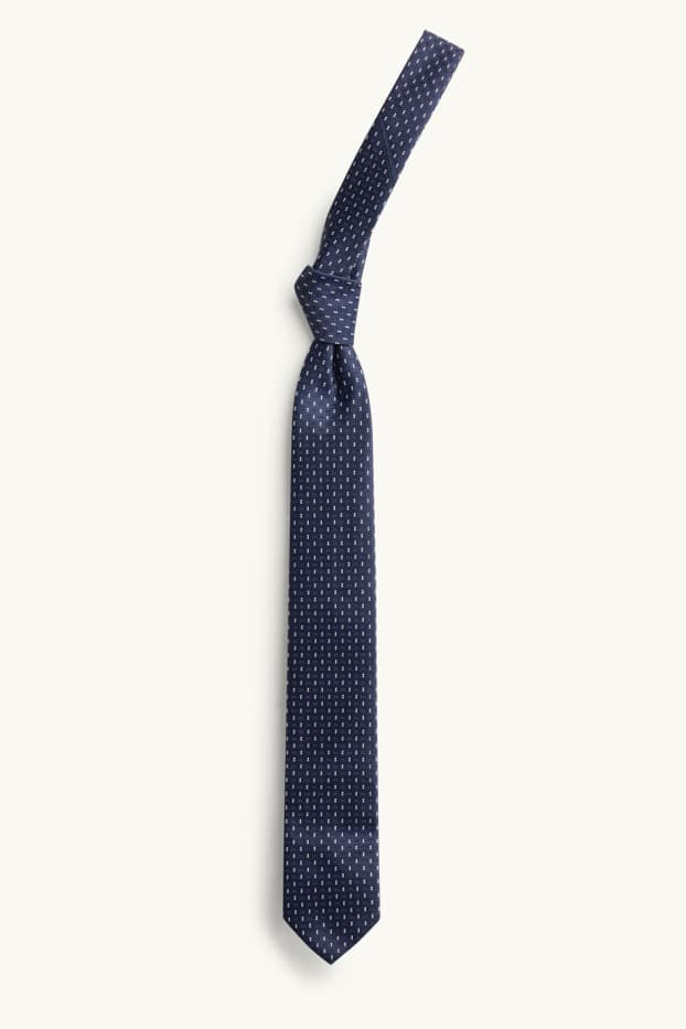 Hommes - Ensemble - chemise de bureau et cravate - 2 pièces - bleu clair