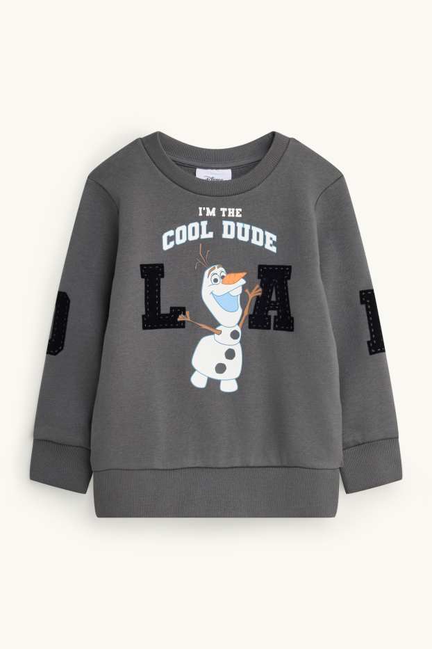 Kinder Jungen - Frozen - Sweatshirt - grau