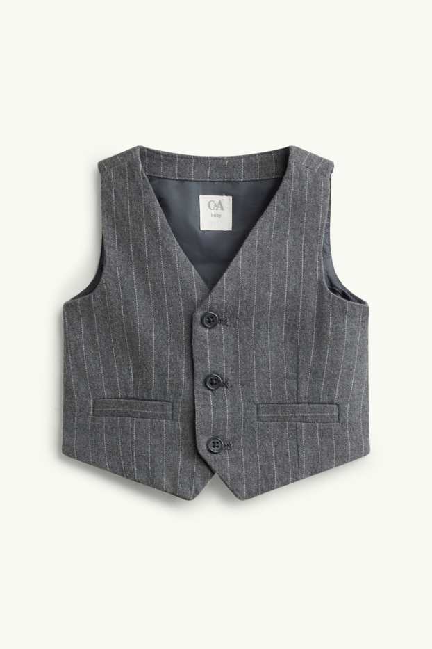 Bébés garçons - Tenue bébé - 3 pièces - mélange gris foncé