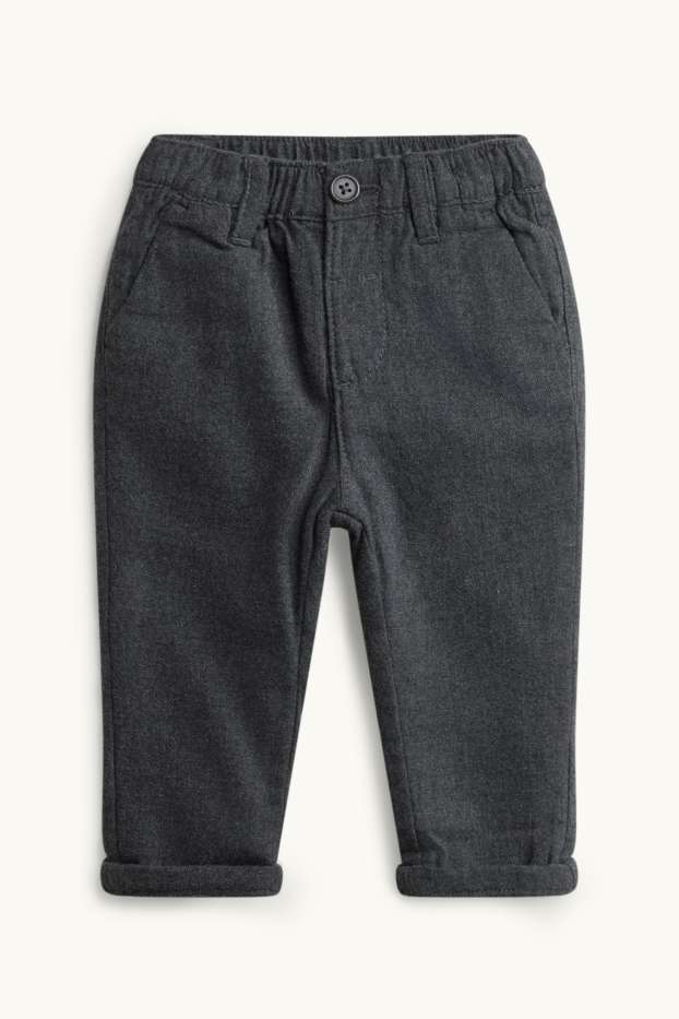 Bébés garçons - Tenue bébé - 3 pièces - mélange gris foncé