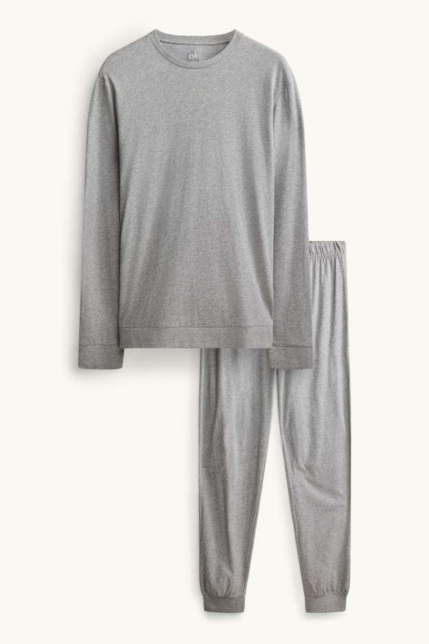 Bărbați - Pijama - gri melanj