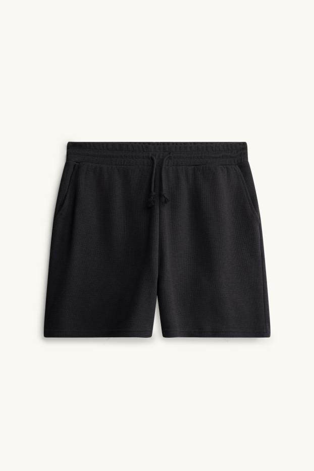 Men - Sweat shorts - dark gray