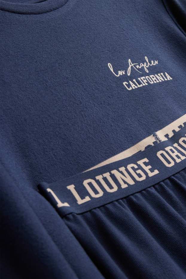 Enfants garçons - Los Angeles - Pyjama - 2 pièces - bleu foncé