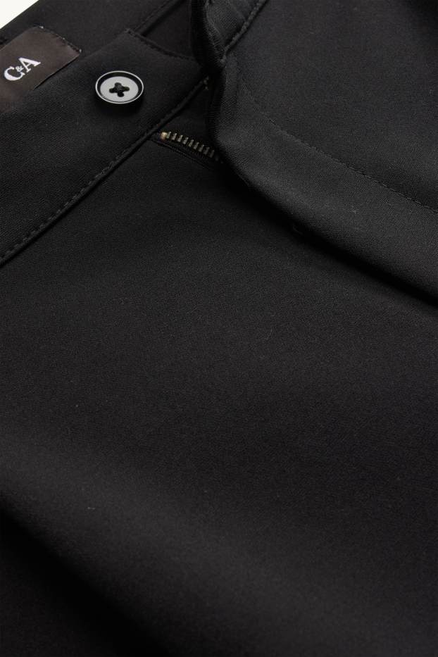 Bărbați - Chino - relaxed fit - negru