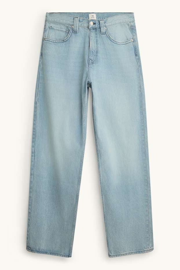 Pánské - Relaxed jeans - světle modrá