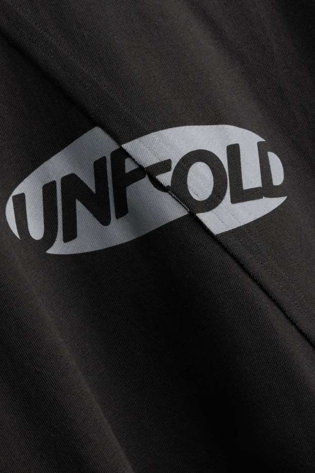 Uomo - T-shirt - relaxed fit - nero
