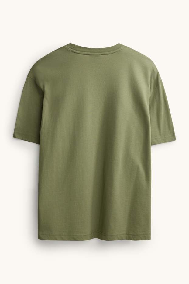 Uomo - T-shirt - verde