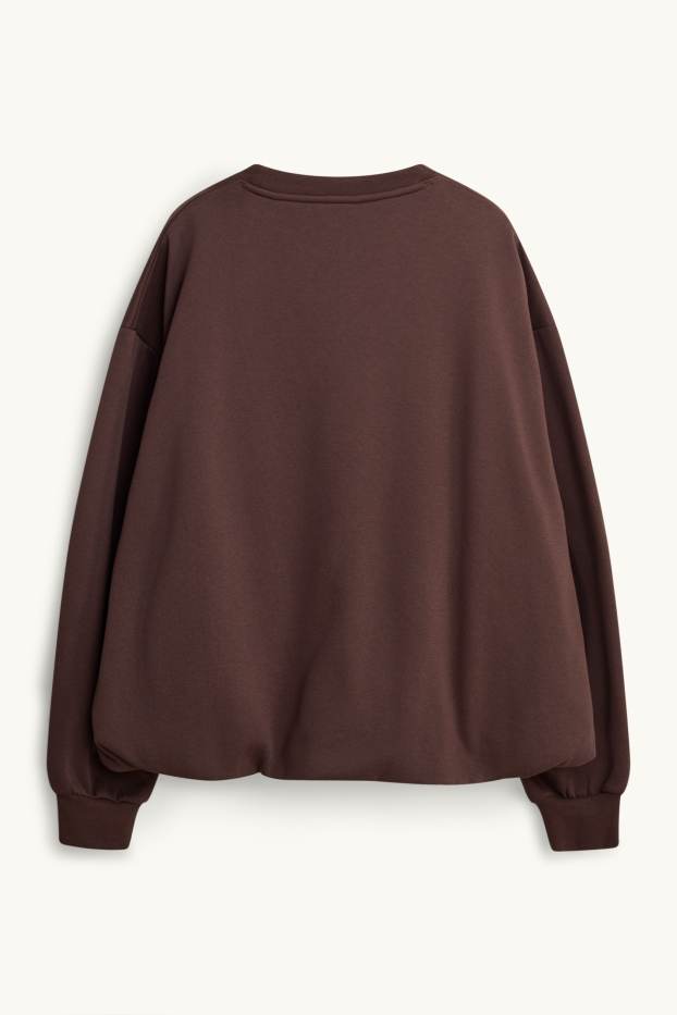Dames - Sweatshirt - bruin