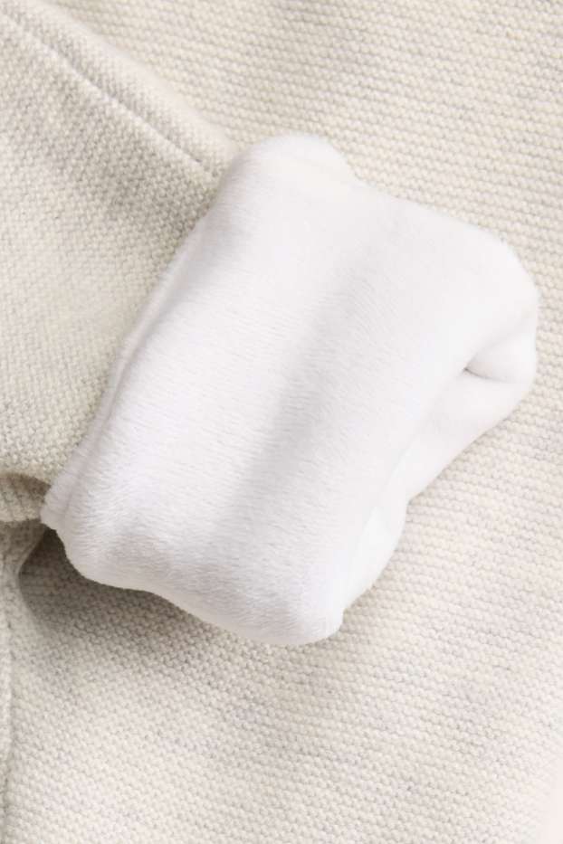 Unisexe - Leggings chauds pour bébé - gris clair