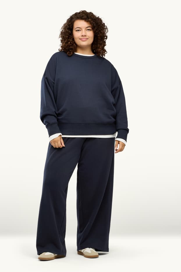 Donna - Pantaloni sportivi - blu scuro