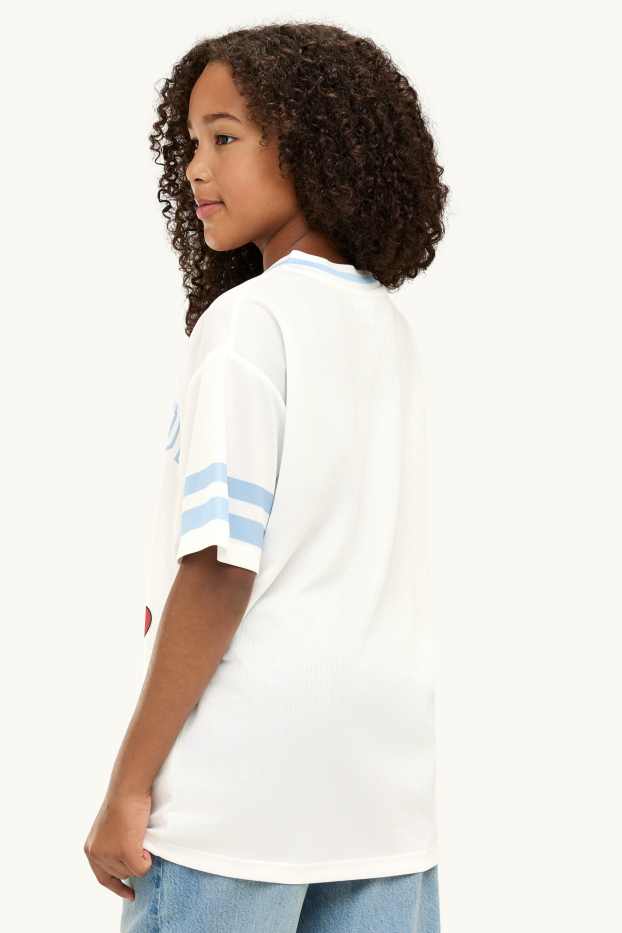 Enfants filles - CapyFun - T-shirt - blanc / bleu clair
