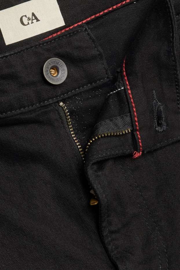 Herren - Slim Jeans - LYCRA® - schwarz