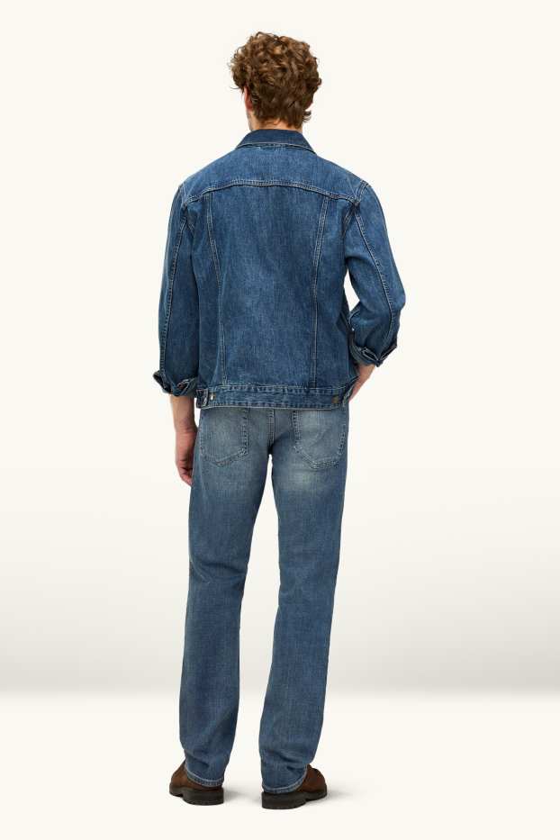 Herren - Straight Jeans - LYCRA® - jeansblau