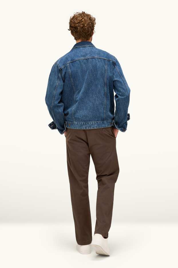 Herren - Chino - Regular Fit - LYCRA® - braun