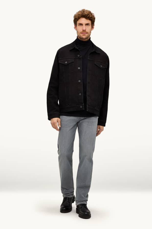 Hommes - Straight jean - jean gris