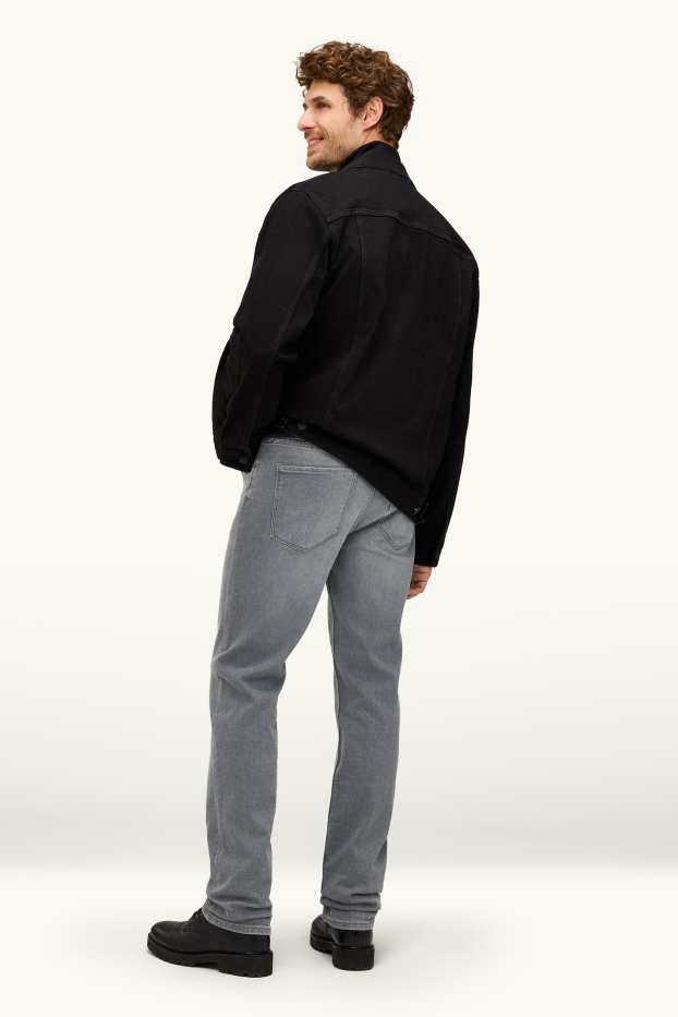 Hommes - Straight jean - jean gris