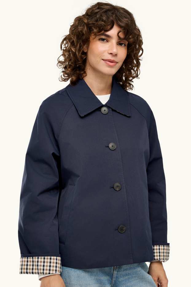 Damen - Jacke - wasserabweisend - dunkelblau