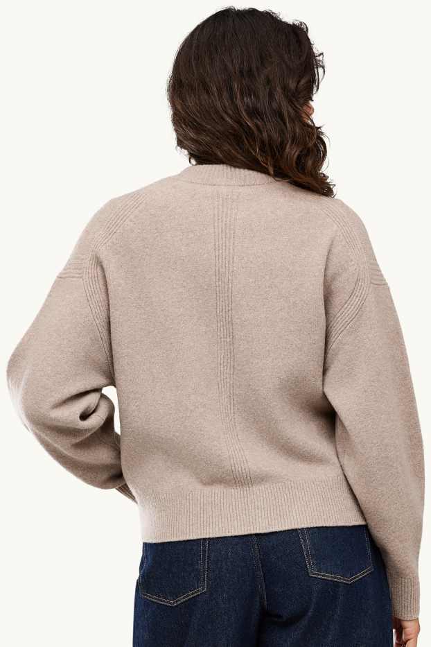 Dames - Vest - beige