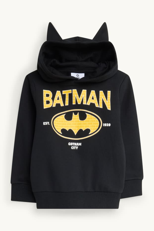 Bambini - Batman - felpa con cappuccio - nero