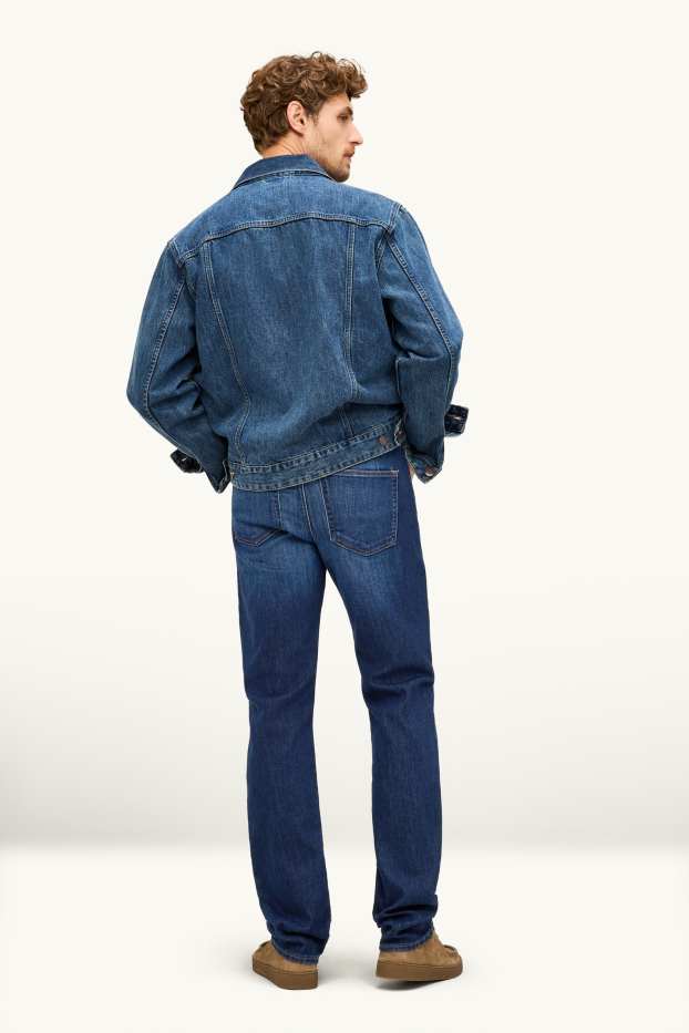 Men - Straight jeans - blue denim