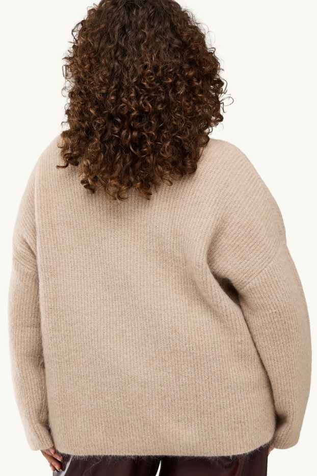 Women - Jumper - light beige