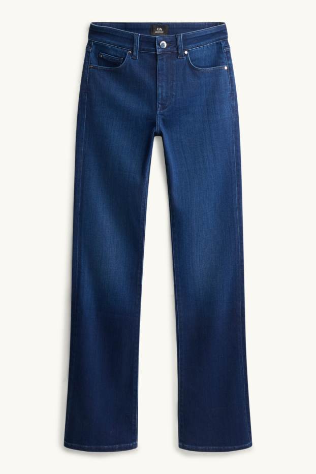 Femmes - Bootcut jean - mid waist - bleu foncé