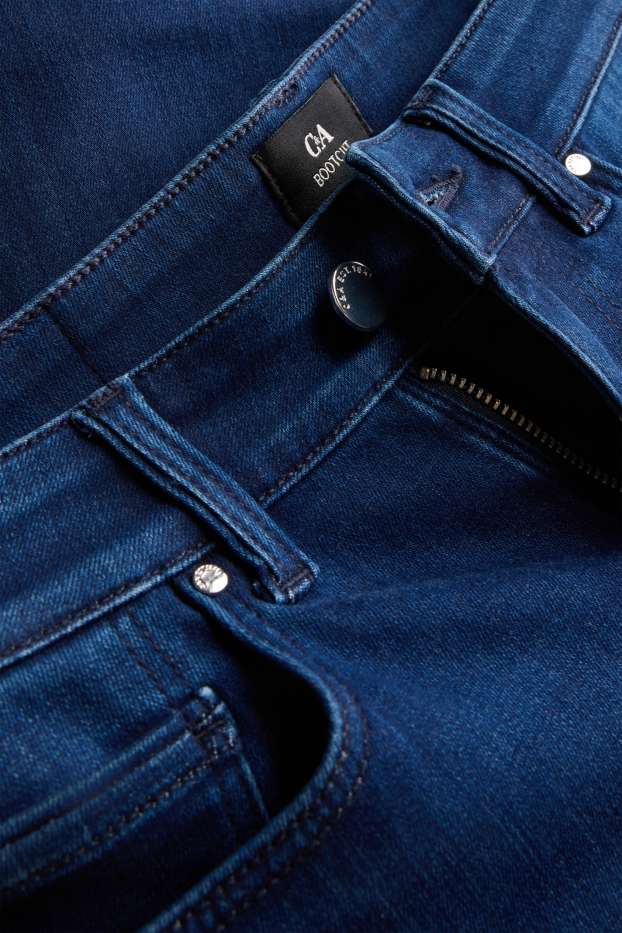 Femmes - Bootcut jean - mid waist - bleu foncé