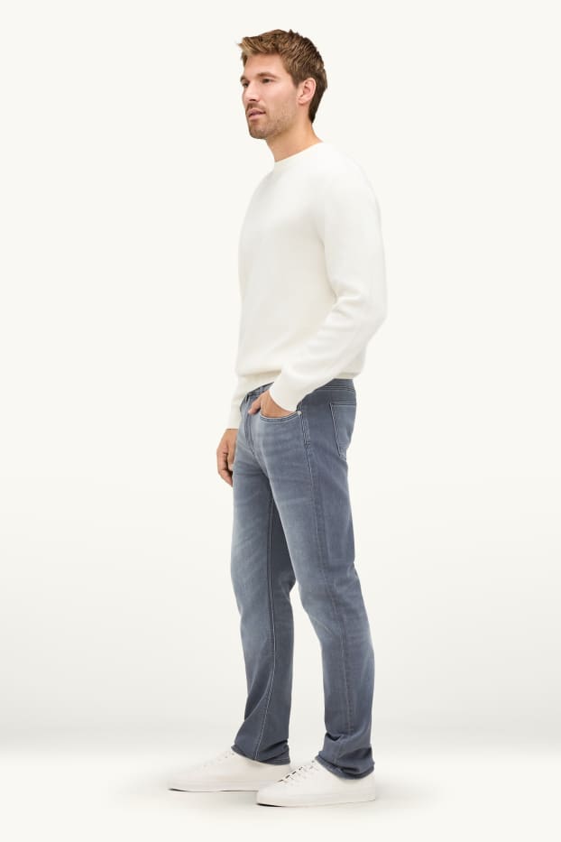Uomo - Slim jeans - Flex jog denim - LYCRA® - jeans grigio-blu