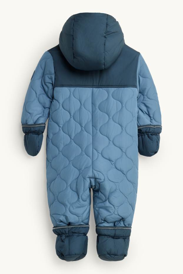 Bébés garçons - Combinaison de ski bébé - bleu / bleu foncé