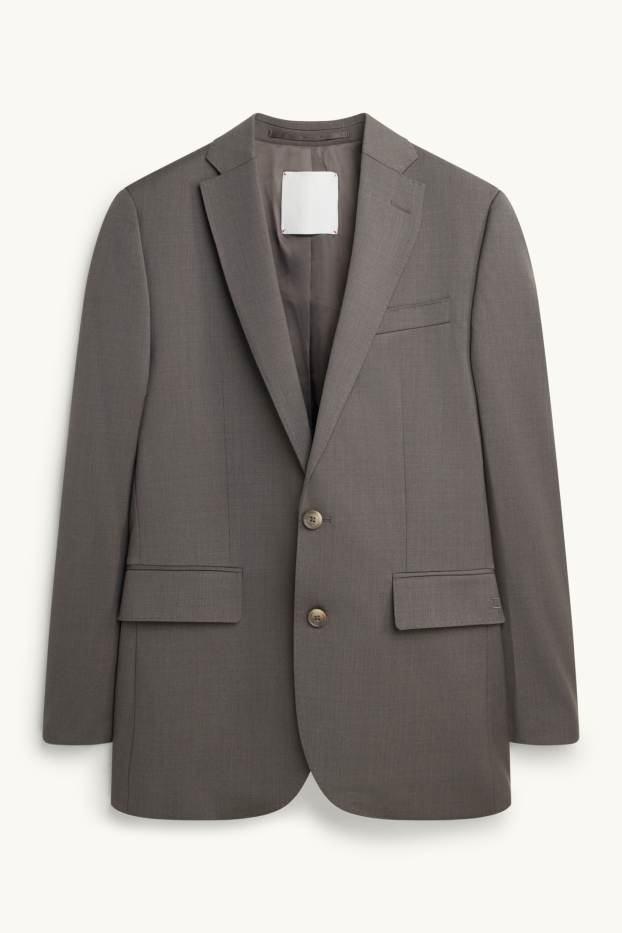 Damen - Longblazer - Regular Fit - grau