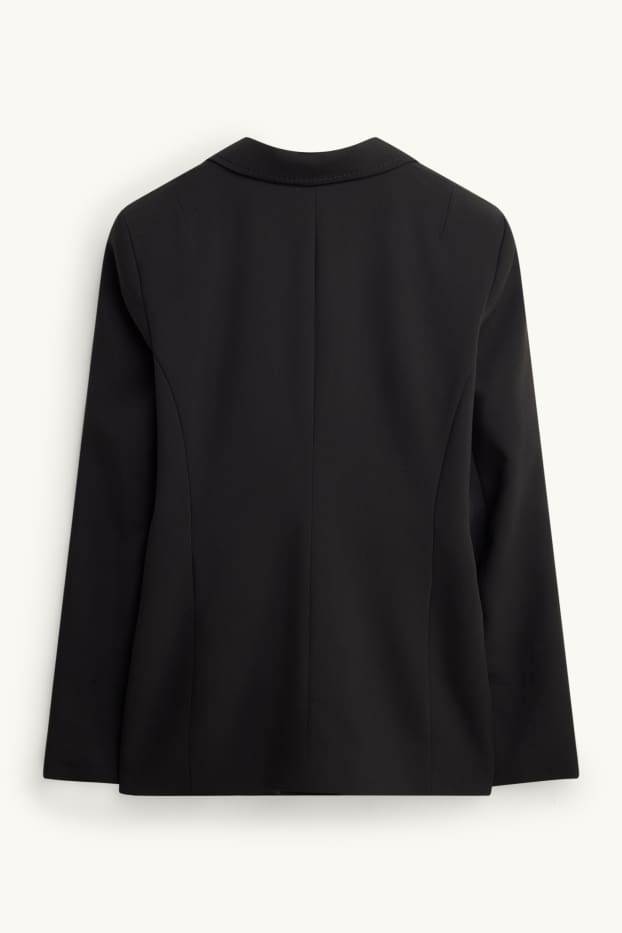 Femmes - Blazer de bureau - cintré - noir