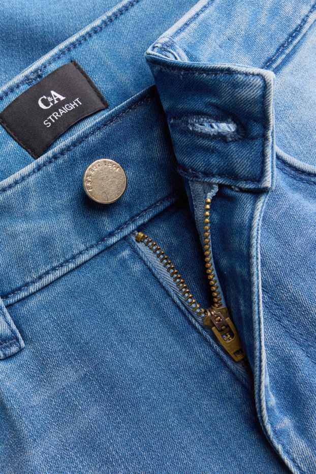 Donna - Straight jeans - vita media - jeans blu