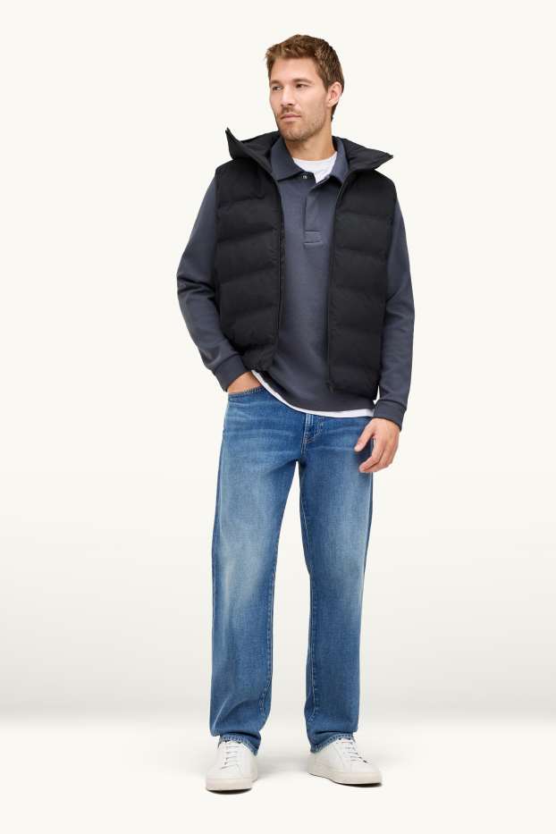 Herren - Straight Jeans - jeansblau