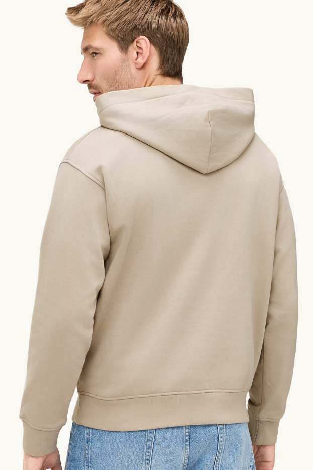 Herren - Hoodie - beige
