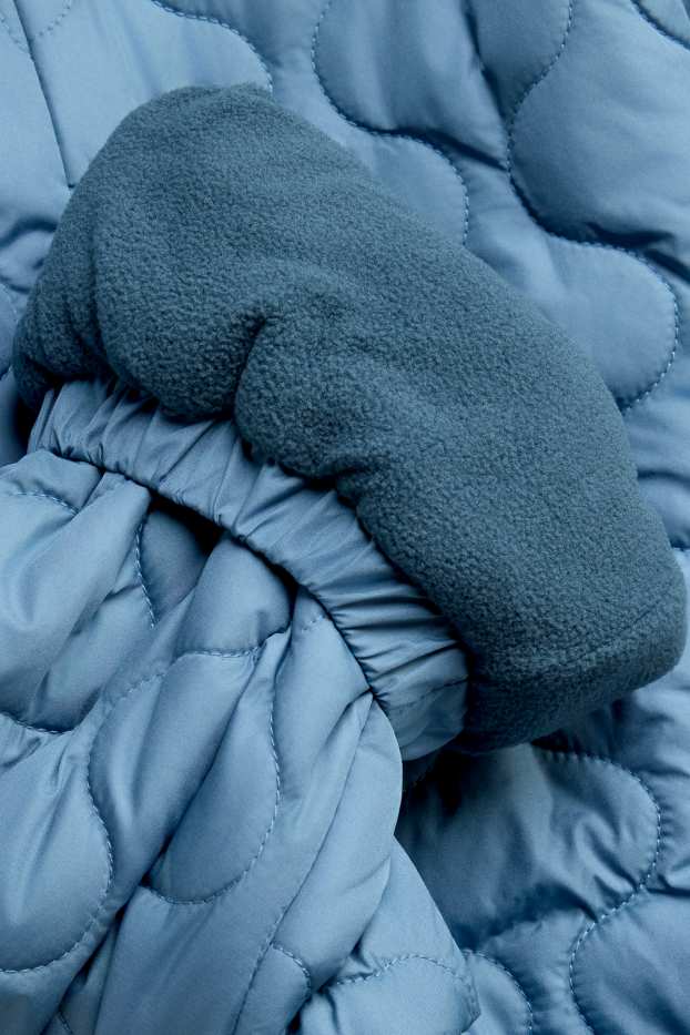 Baby: jongens - Baby snowsuit - blauw / donkerblauw