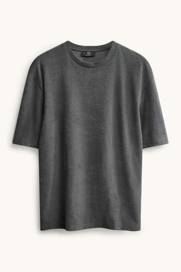 Men - T-shirt - dark gray