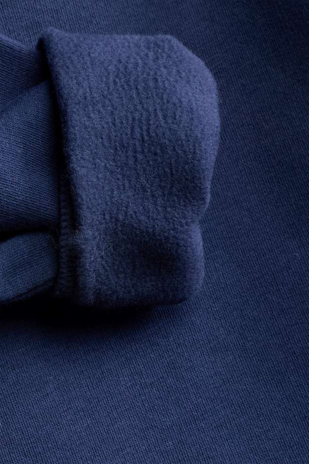 Enfants filles - Sweat - bleu foncé / blanc crème