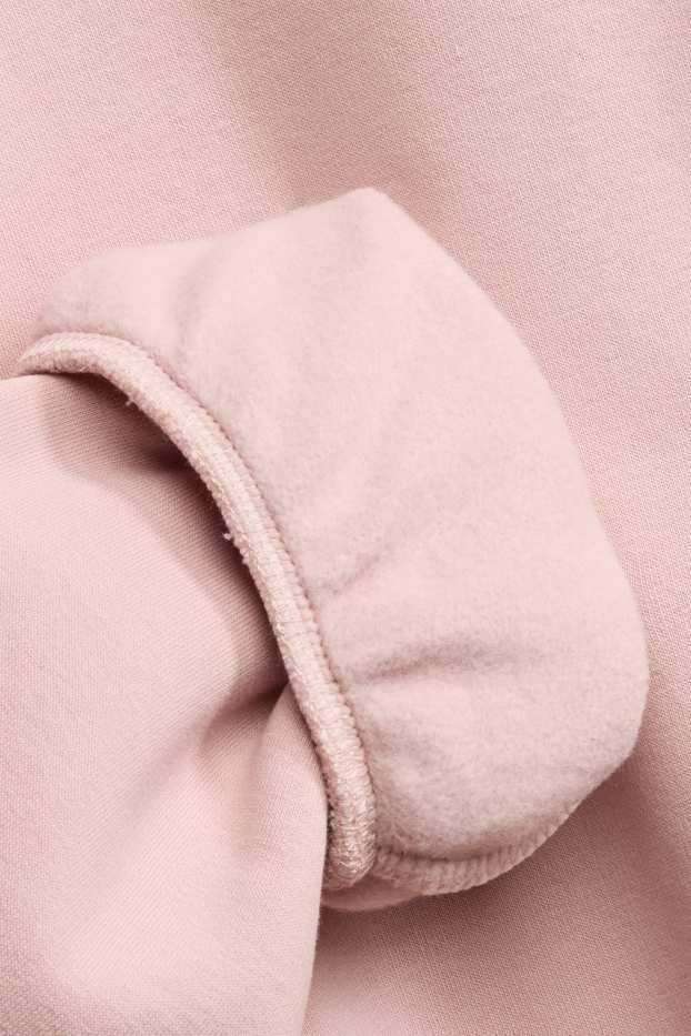 Damen - Oversized-Sweatshirt - hellrosa