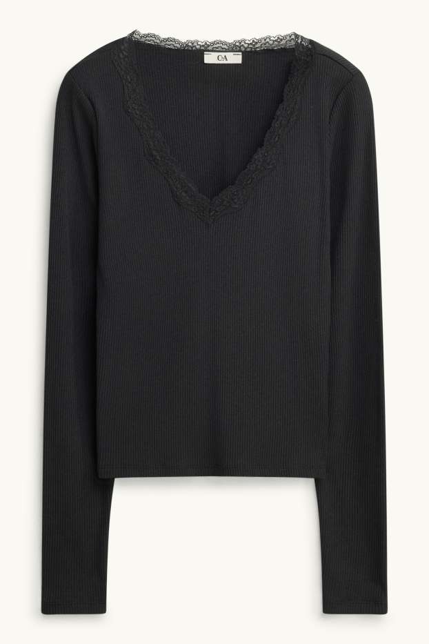Donna - T-shirt - nero