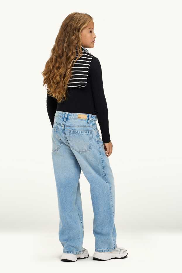 Bambine - Baggy jeans - jeans blu