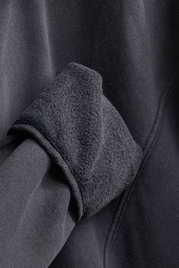Hommes - Veste sweat - noir / gris foncé