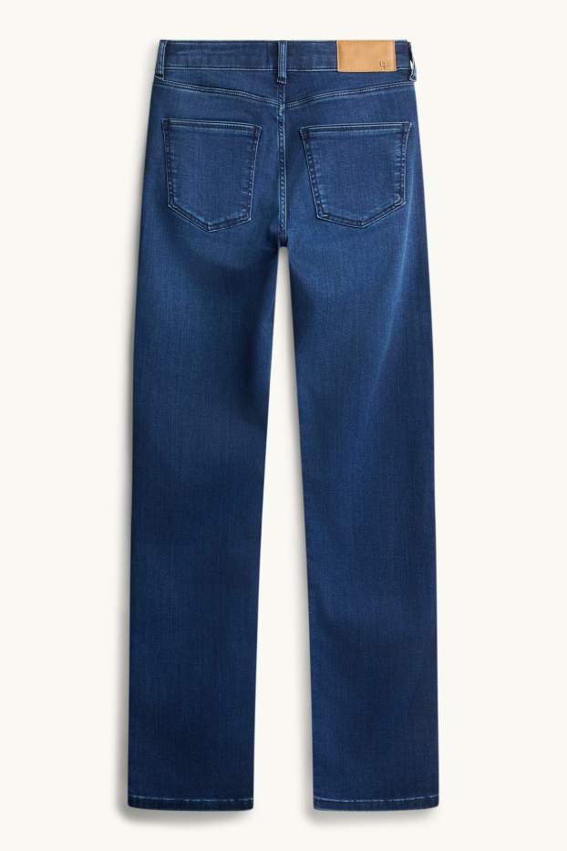 Dona - Straight Jeans - mid waist - texà blau