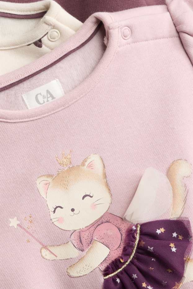 Baby: meisjes - Baby sweatshirt - roze