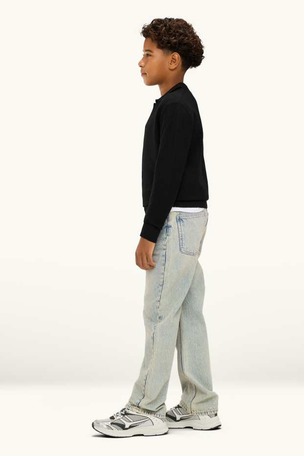 Kinder Jungen - Relaxed Jeans - helljeansblau
