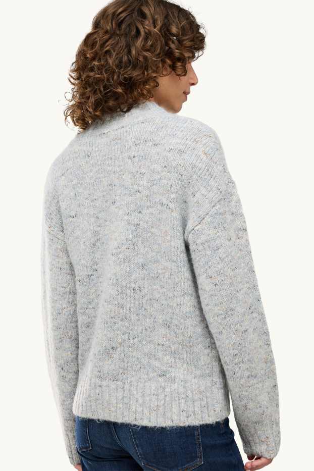 Women - Cardigan - light blue-melange